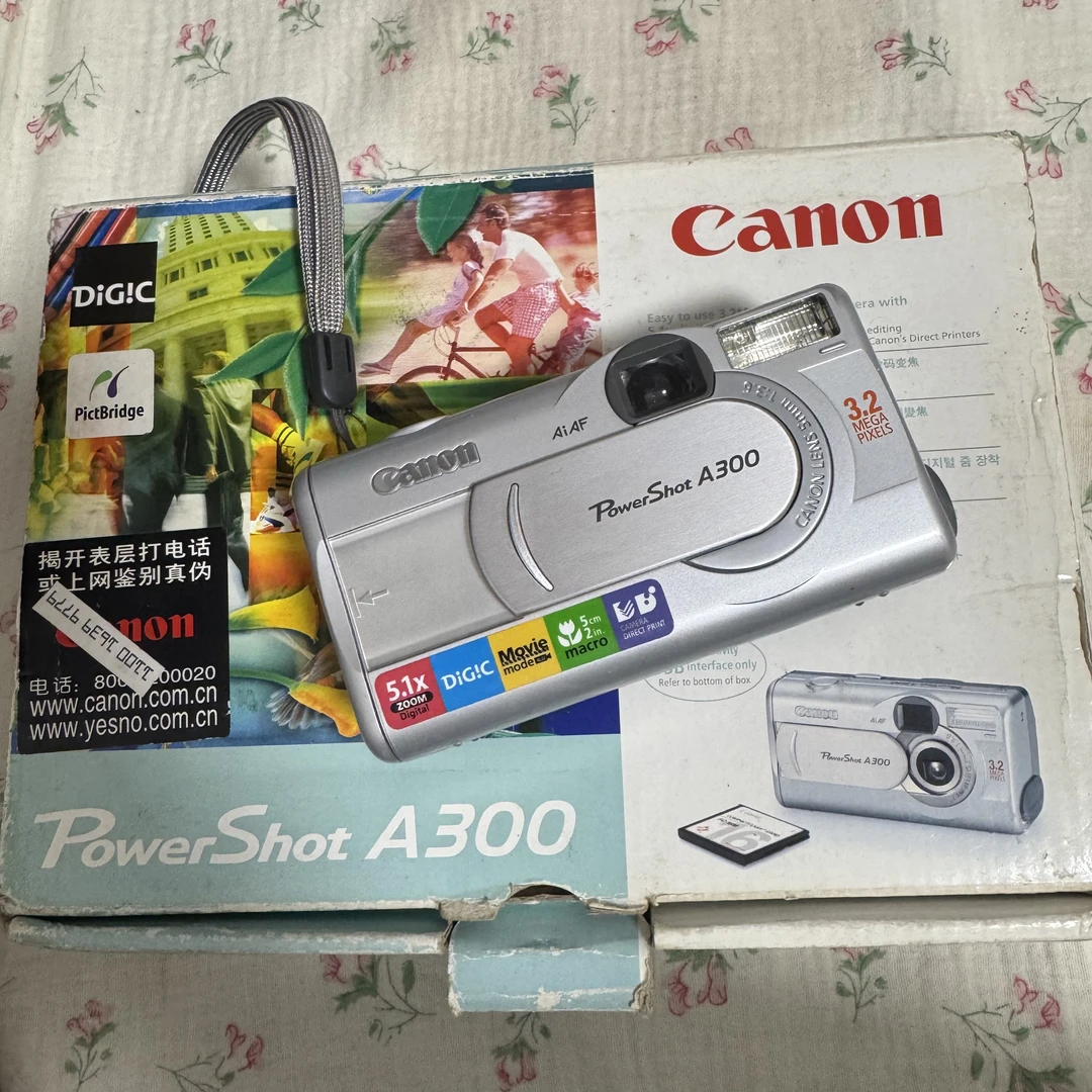 95新 Canon/佳能 a300原盒 配件齐全 功能正常