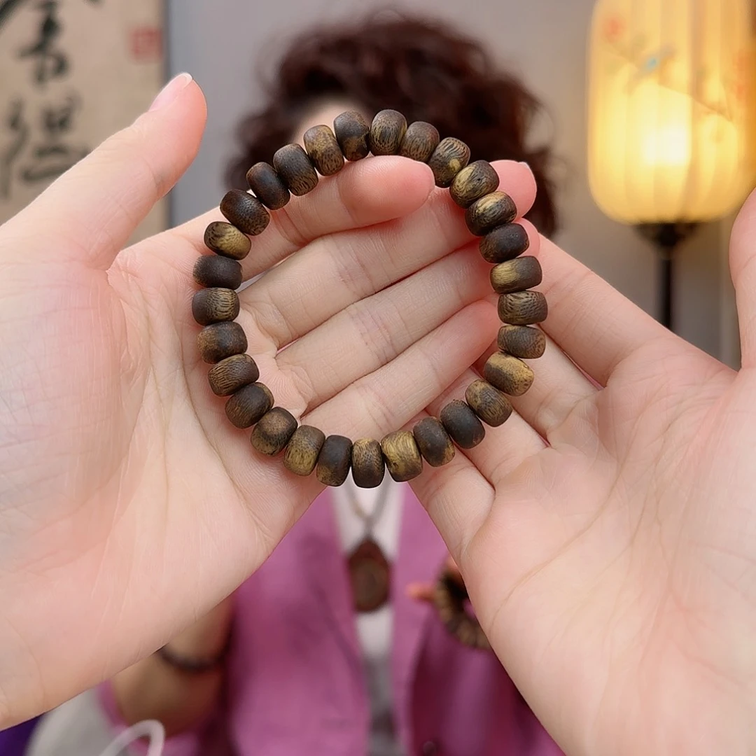 沉香手串海南尖峰岭白奇1.0