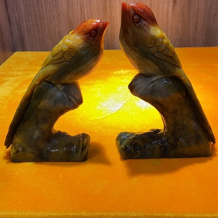 攀***登合金透闪石-蛇纹石玉珠宝奇石