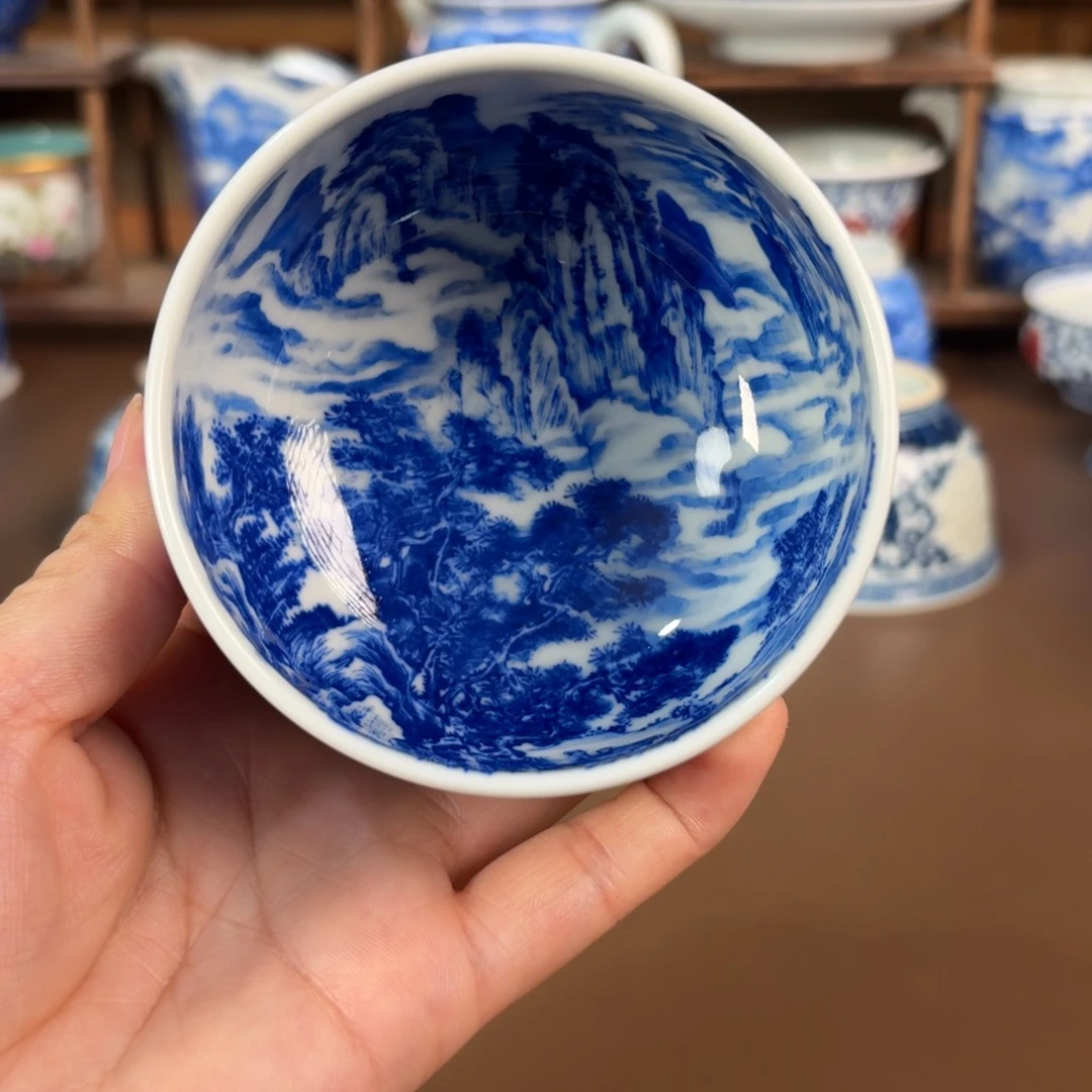 景德镇陶瓷手工手绘