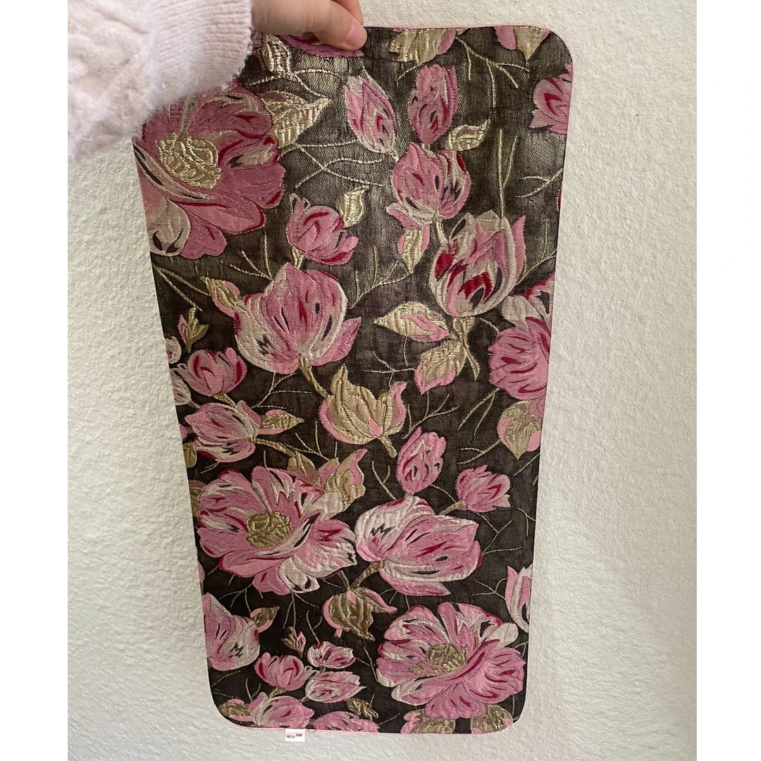 遇春秋|家用郁金香大号织锦茶席50*24CM新中式禅意桌布垫子干泡台