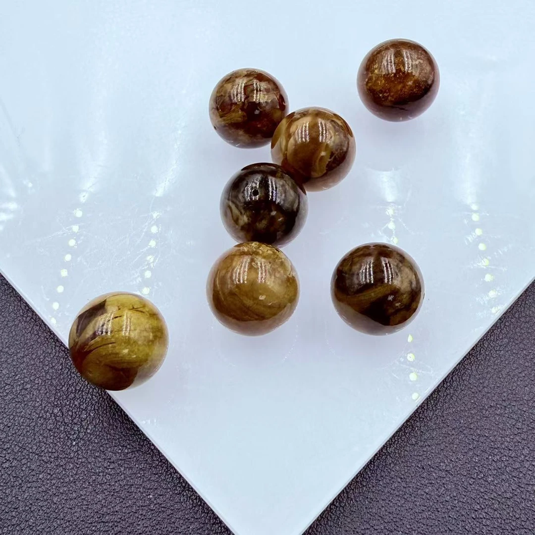 「戴琴珠宝」FR5835-16mm左右琥珀单珠配饰好（多样性发其一）