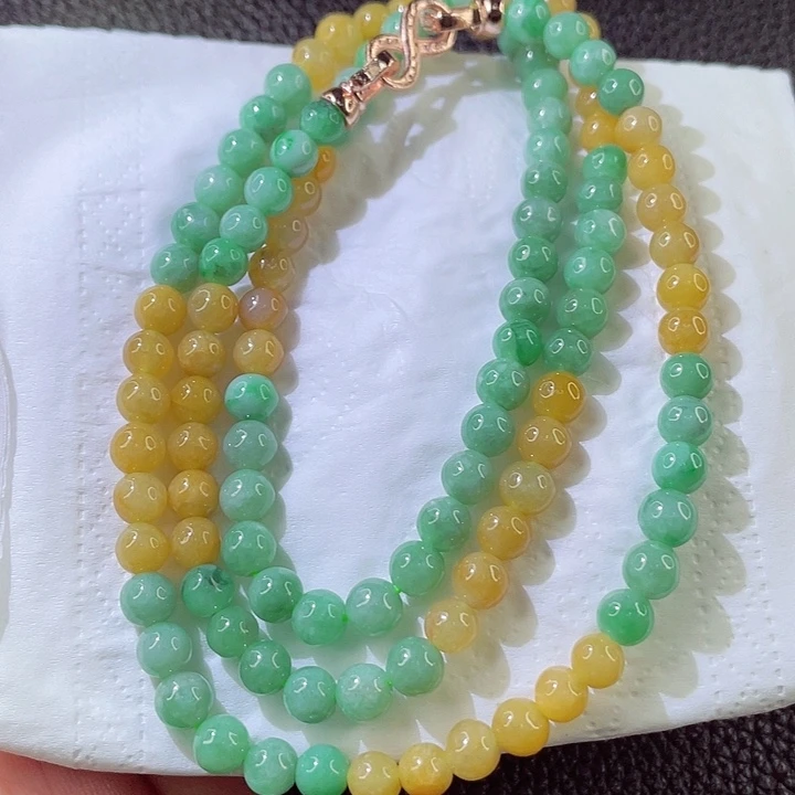 翡翠未镶嵌手链翡翠