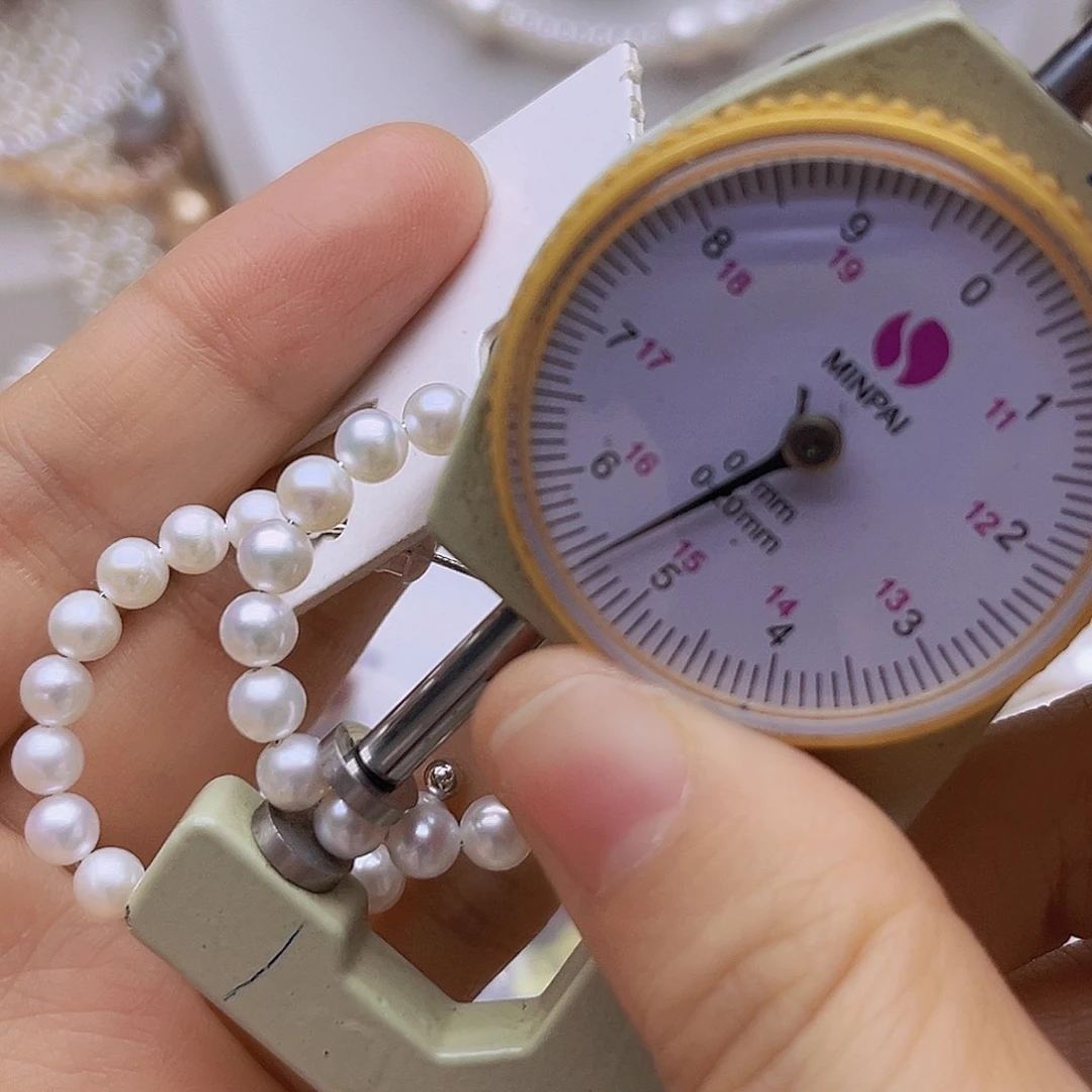 淡水珍珠银S925镶嵌吊坠或者耳钉