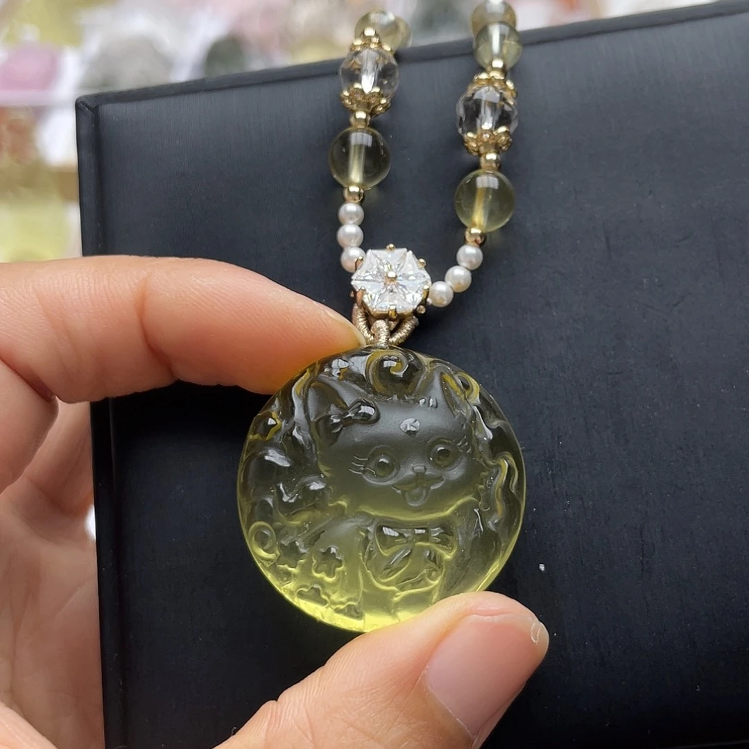 未镶嵌吊坠(不含链)水晶桃****o