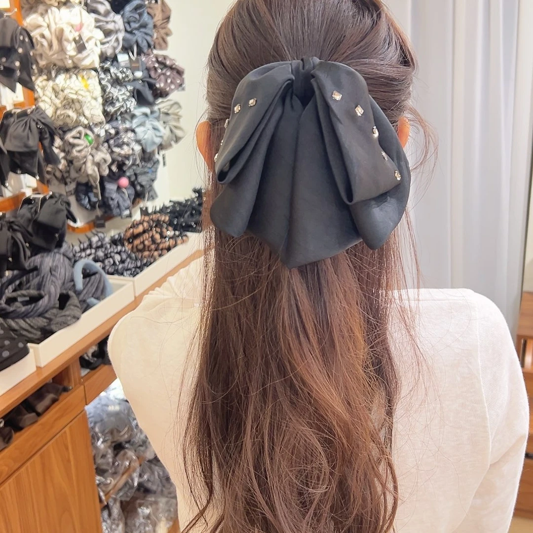 布艺铁合金马尾抓