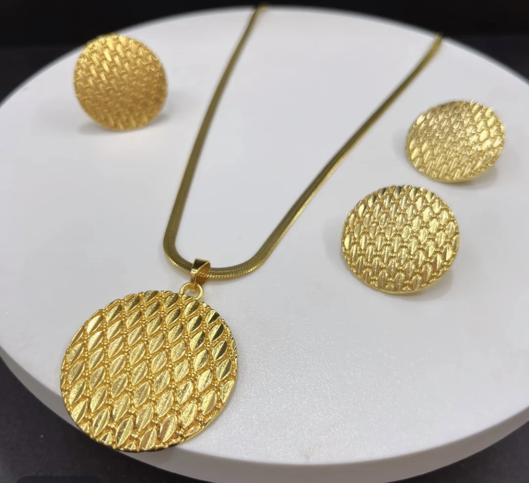 钛钢手链 钛钢吊坠钛钢005时尚三件套