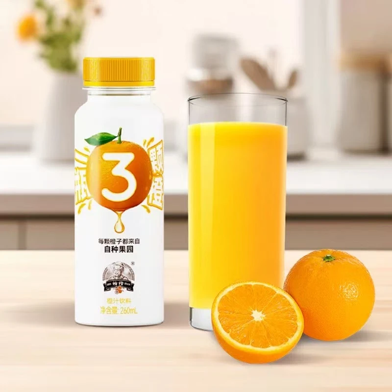 【260ml*10瓶】【到期时间7月1日】1瓶三颗橙