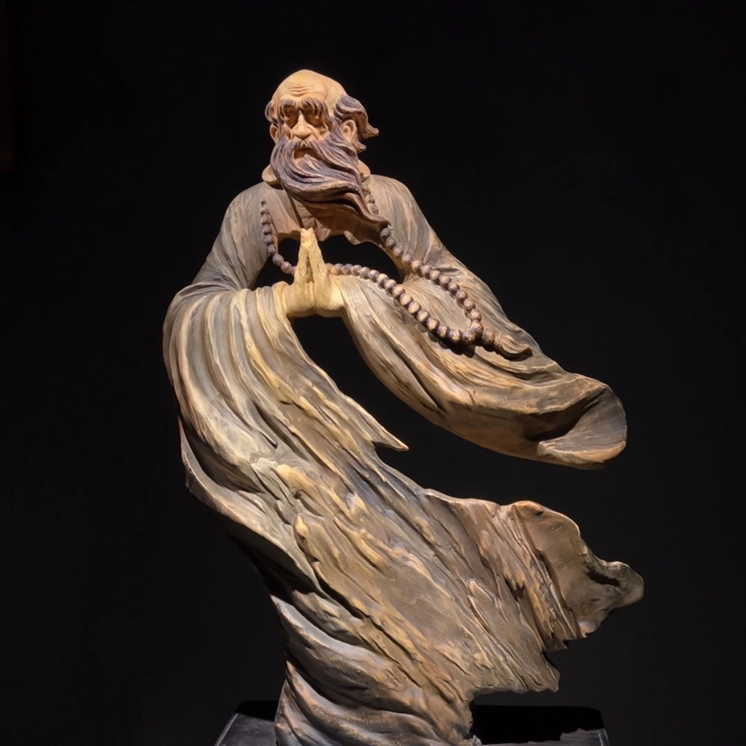 木达摩祖师艺术品