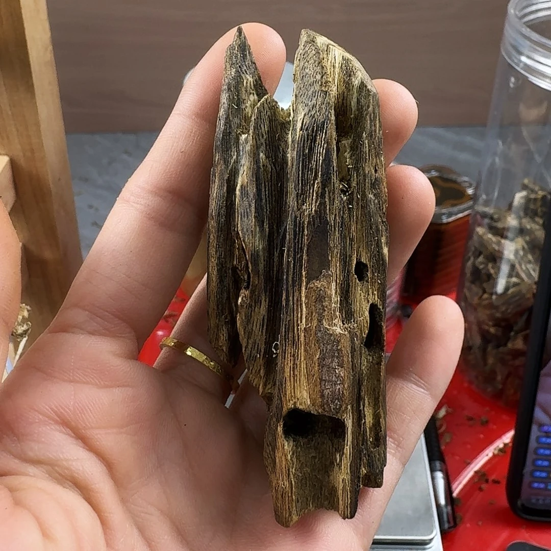 香料绿奇楠虫白棋17克