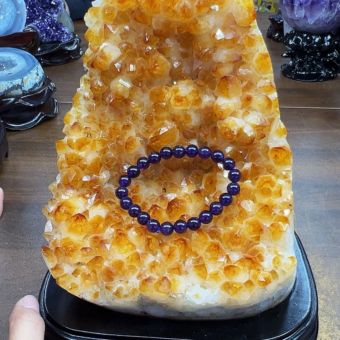 紫晶摆件未镶嵌紫晶