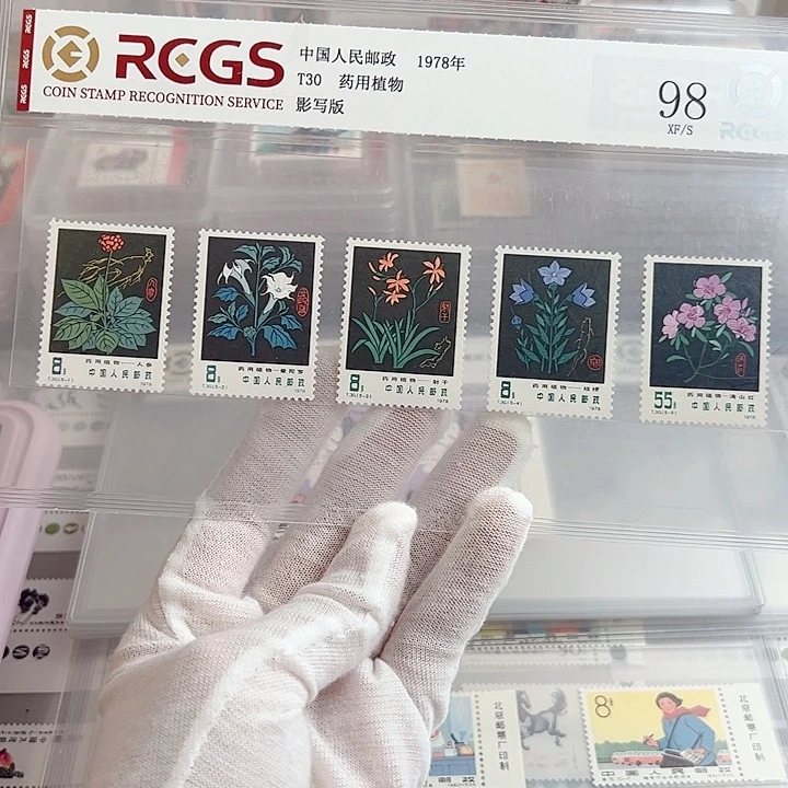T30评级98邮票封装