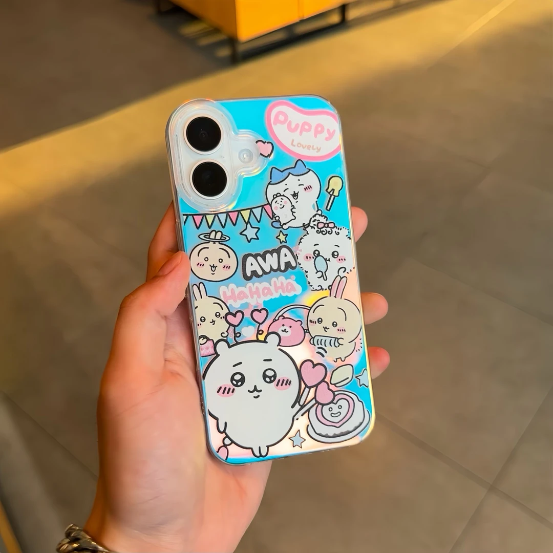 欧克里里吉伊卡哇合集苹果16Promax手机壳i15/14极光金渐变13/12