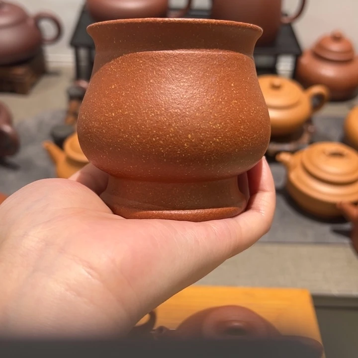 苍***穹紫砂茶壶宜兴紫砂杯红降坡