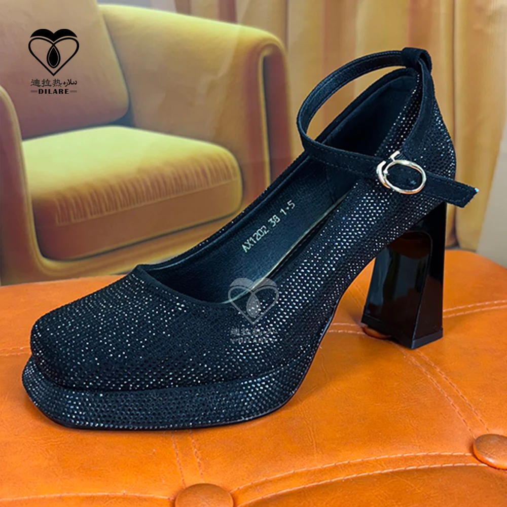 [D-062] Dilare厚底女鞋2025年新款女人高跟鞋