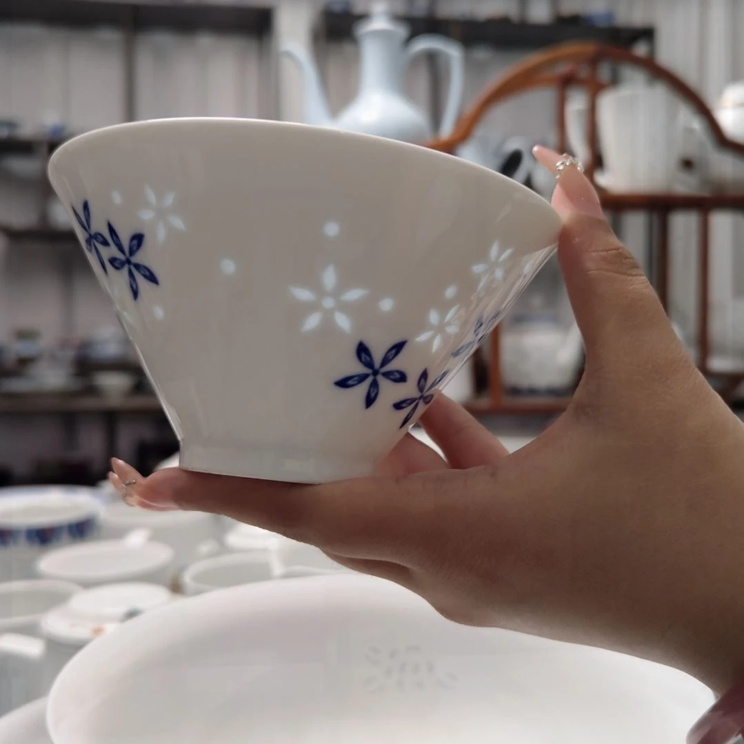 瓷芳华5寸饭碗一个