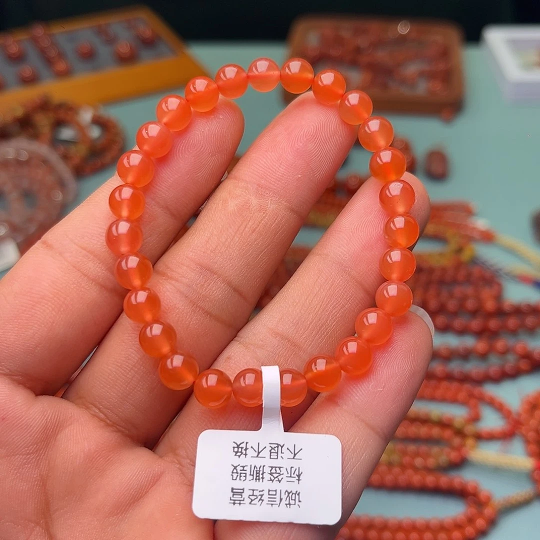 手链未镶嵌南红玛瑙保山冰红卡6 +