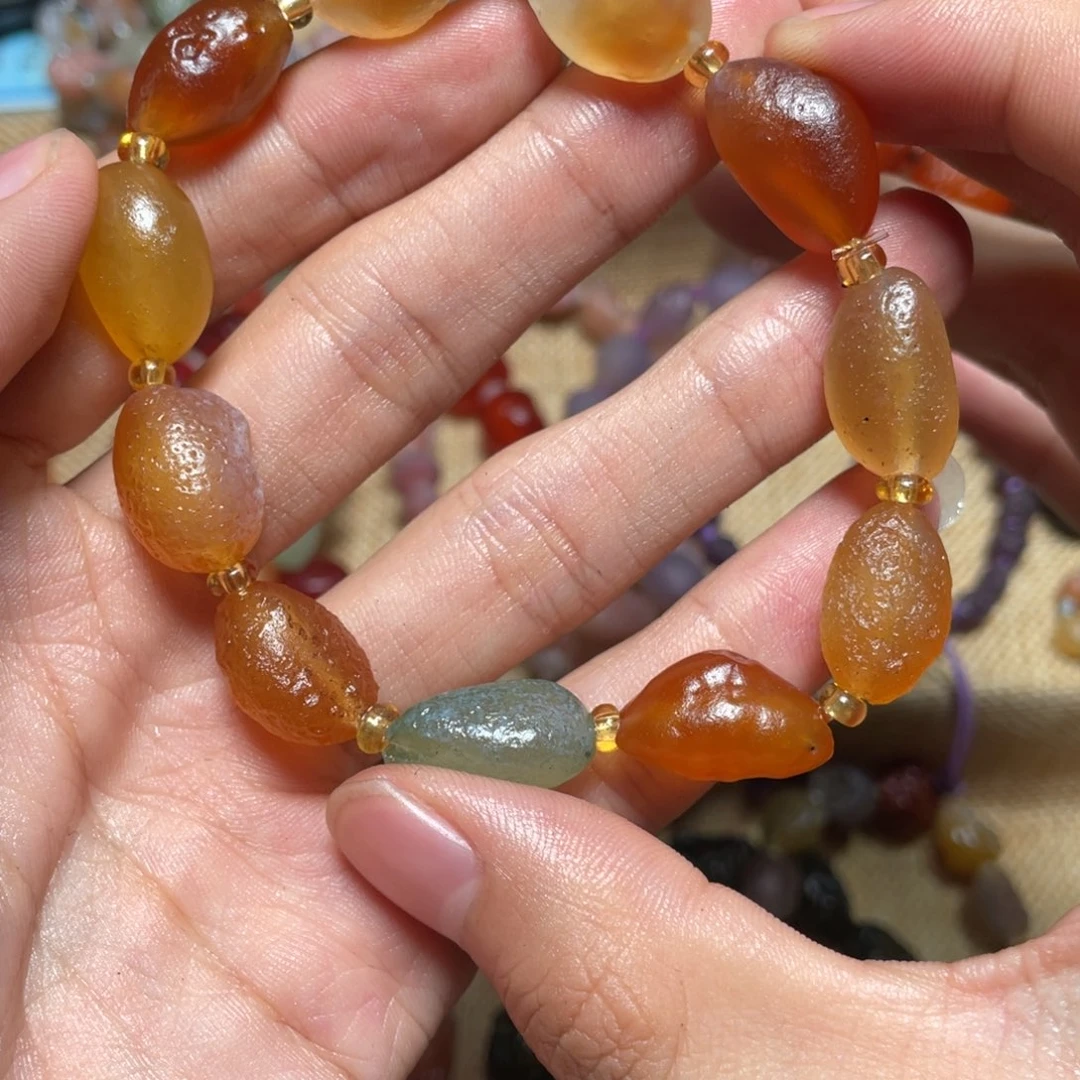玛瑙/玉髓手链合金