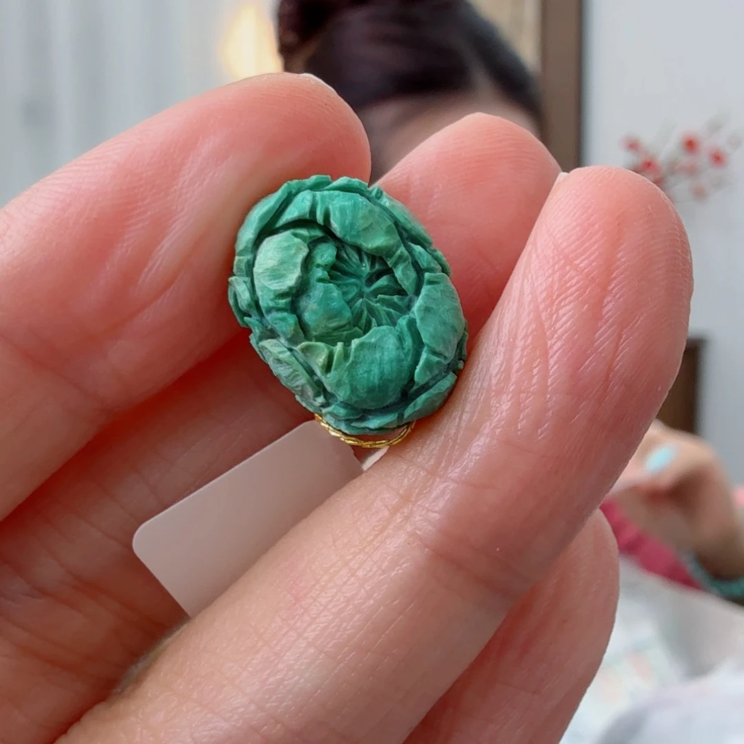 绿松石未镶嵌珠宝奇石