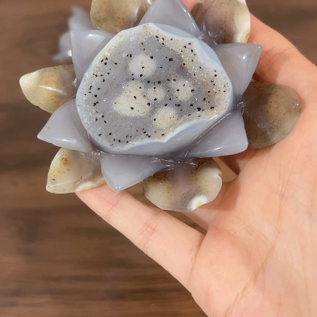 玛瑙/玉髓天然好运未镶嵌?***利