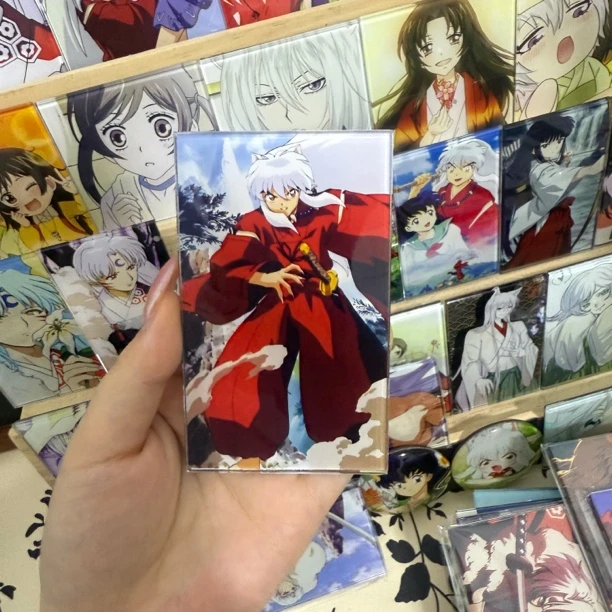 【犬夜叉缘结神】动漫潮玩磁吸周边水晶冰箱贴10*6