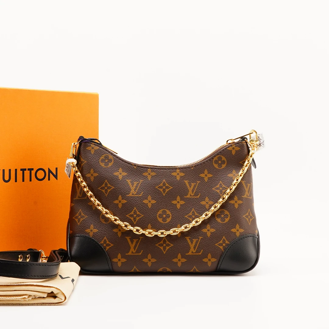 95新 LouisVuitton/路易威登 【妍妍】黑牛角包/BG22003792