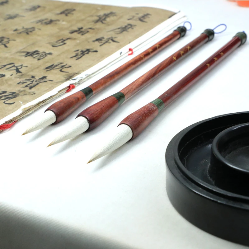 天元纯兼毫毛笔书法专业级初学者书法毛笔中楷行书楷书篆书楷颜体