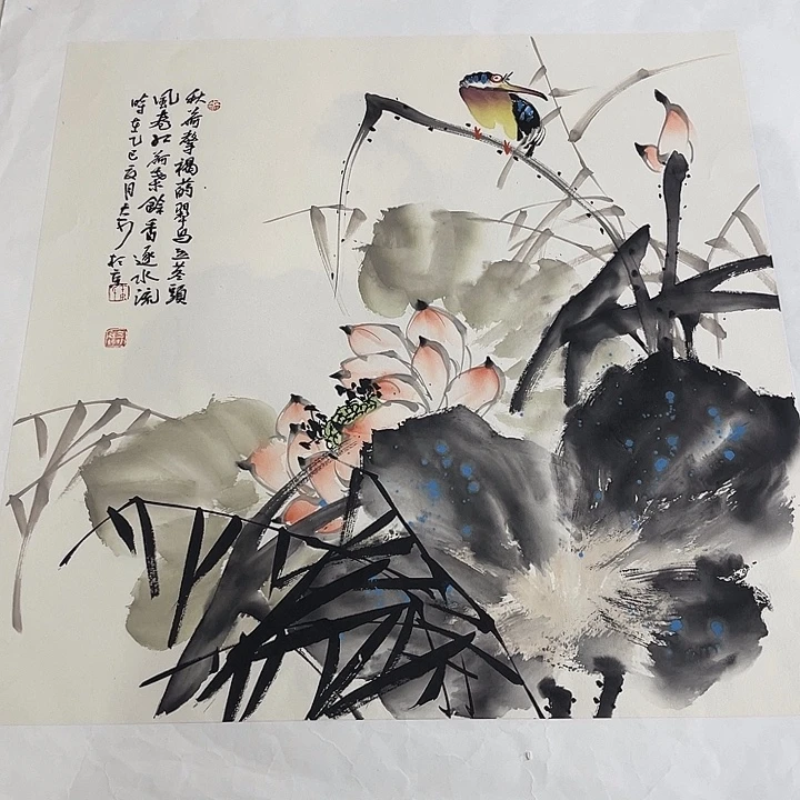 姜奇老师花鸟作品50×50