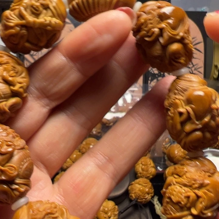 橄榄核手串/手链用****8草帽钟馗