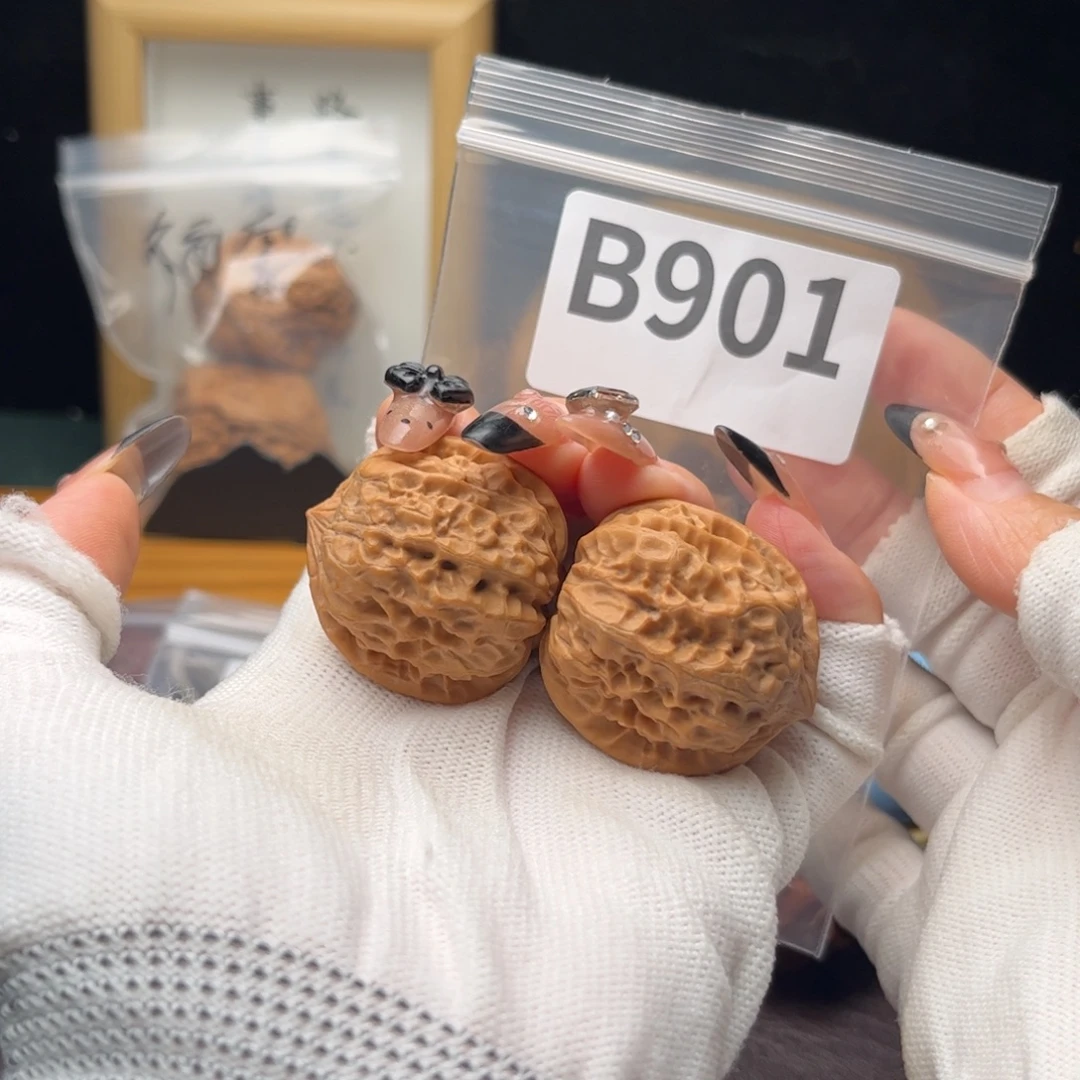 把件文玩核桃34昆仑印b901