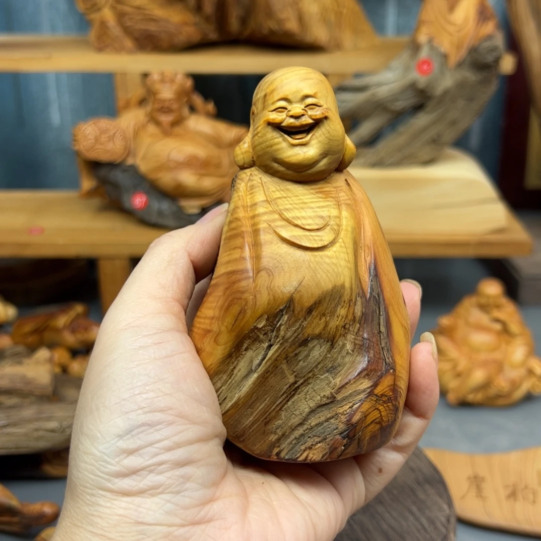 柏木崖柏木摆件手把件63