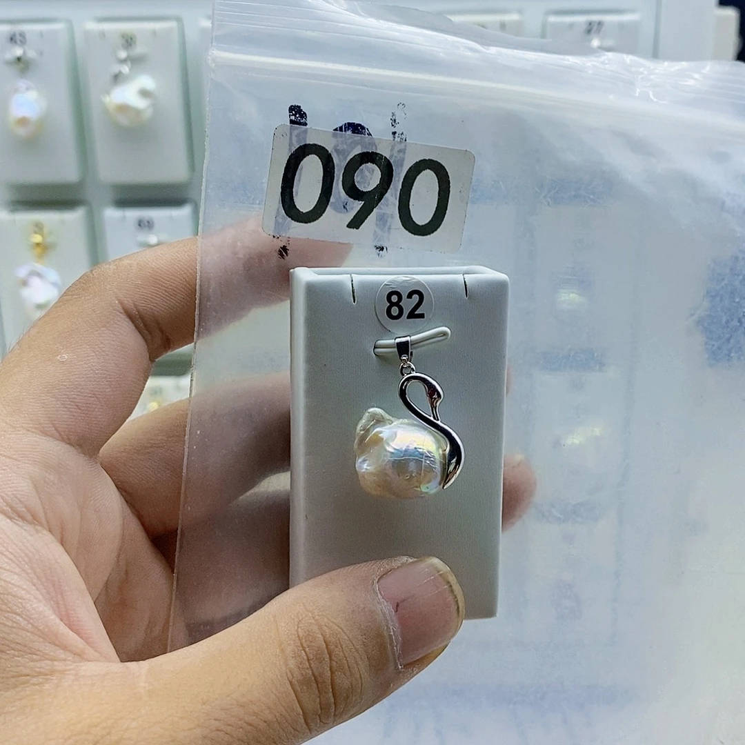 颈饰合金淡水珍珠