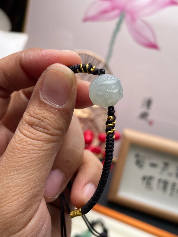 新年福利！天然缅甸翡翠A货宝宝佛