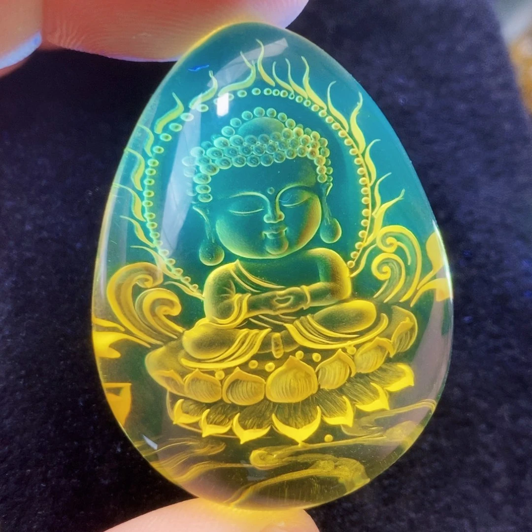 【闪购商品】金珀吊坠(不含链)未镶嵌