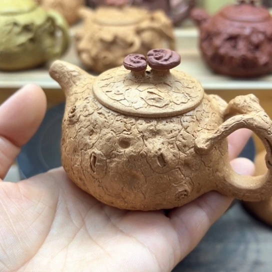 茶壶紫砂全手工制作