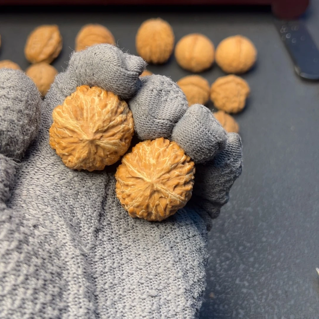 鹅***鹅把件文玩核桃红糖包