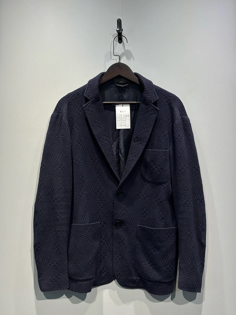 99新 ZEGNA 杰尼亚 羊毛西装外套/L码/0151