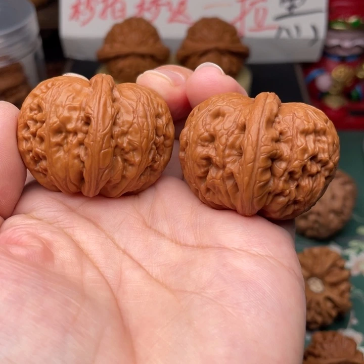 【闪购商品】把件文玩核桃41全品元宝
