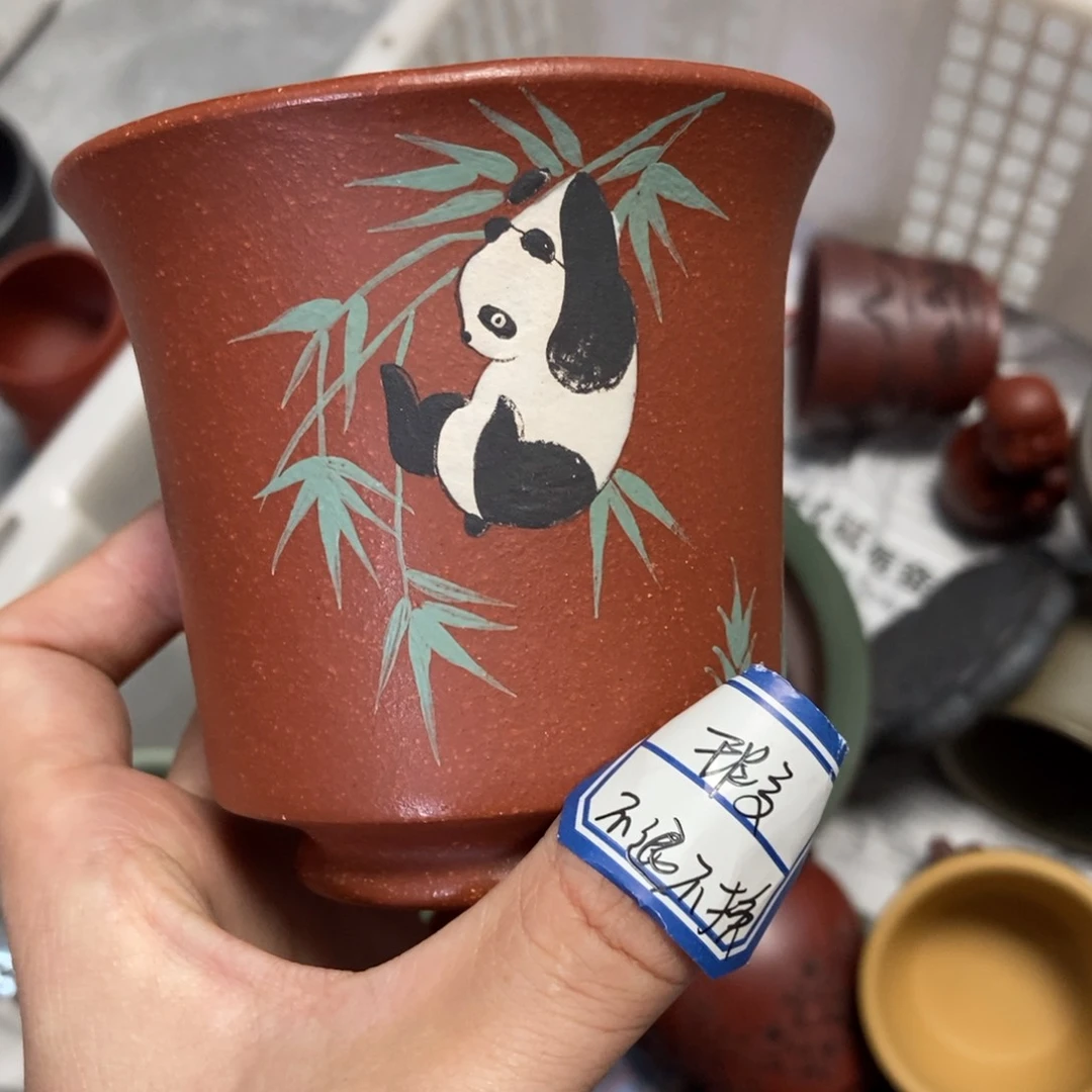 茶杯紫砂瑕疵不退不换，