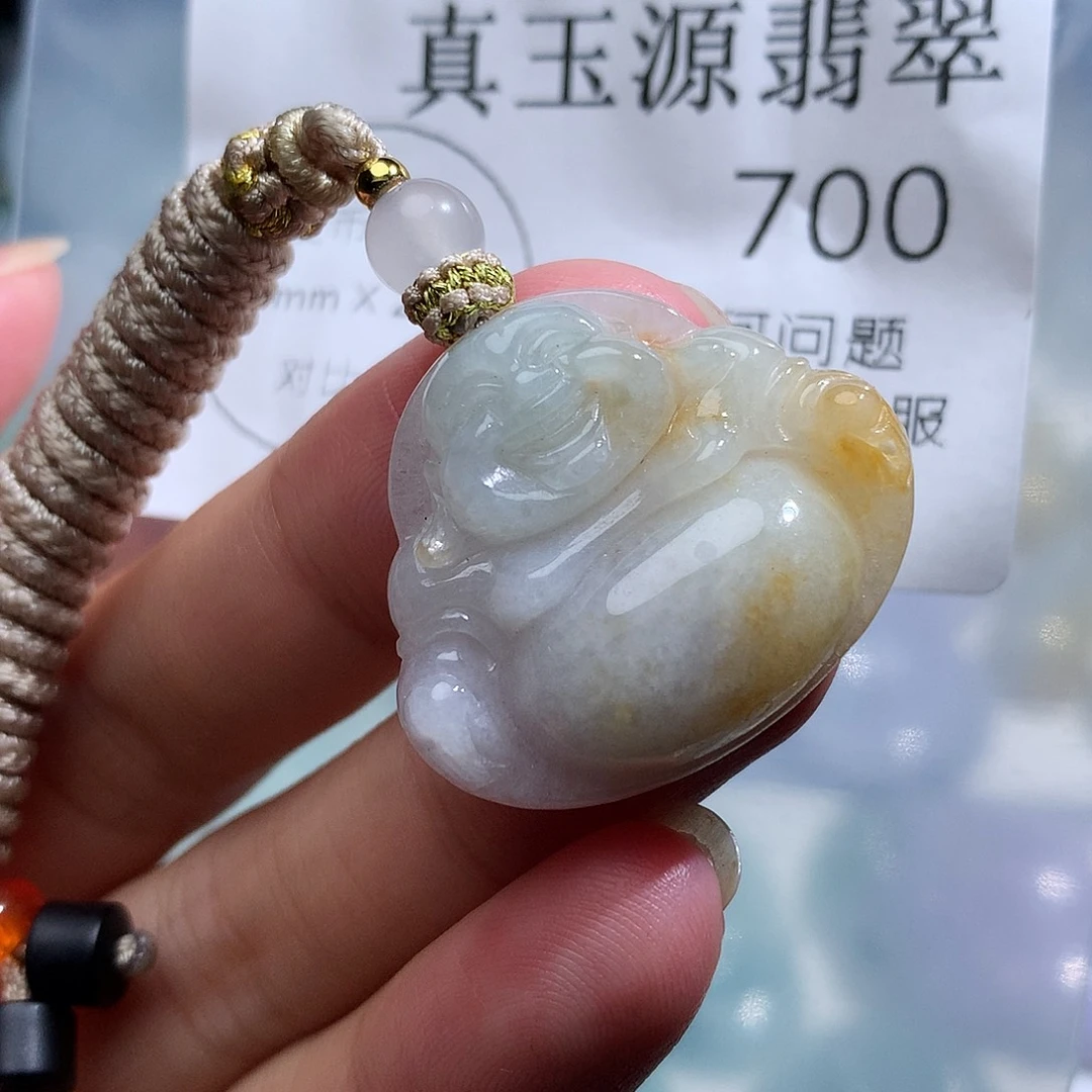 翡翠未镶嵌颈饰700