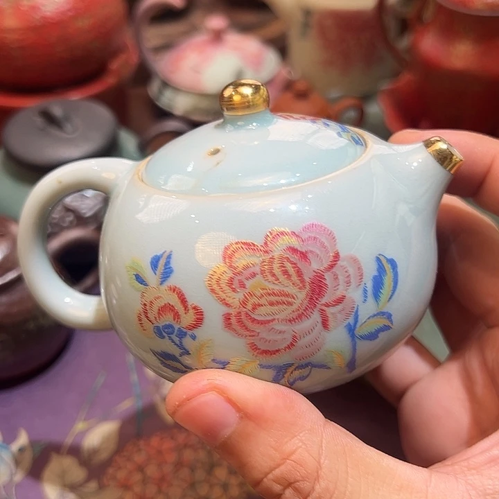 瓷器仙境复古茶器美