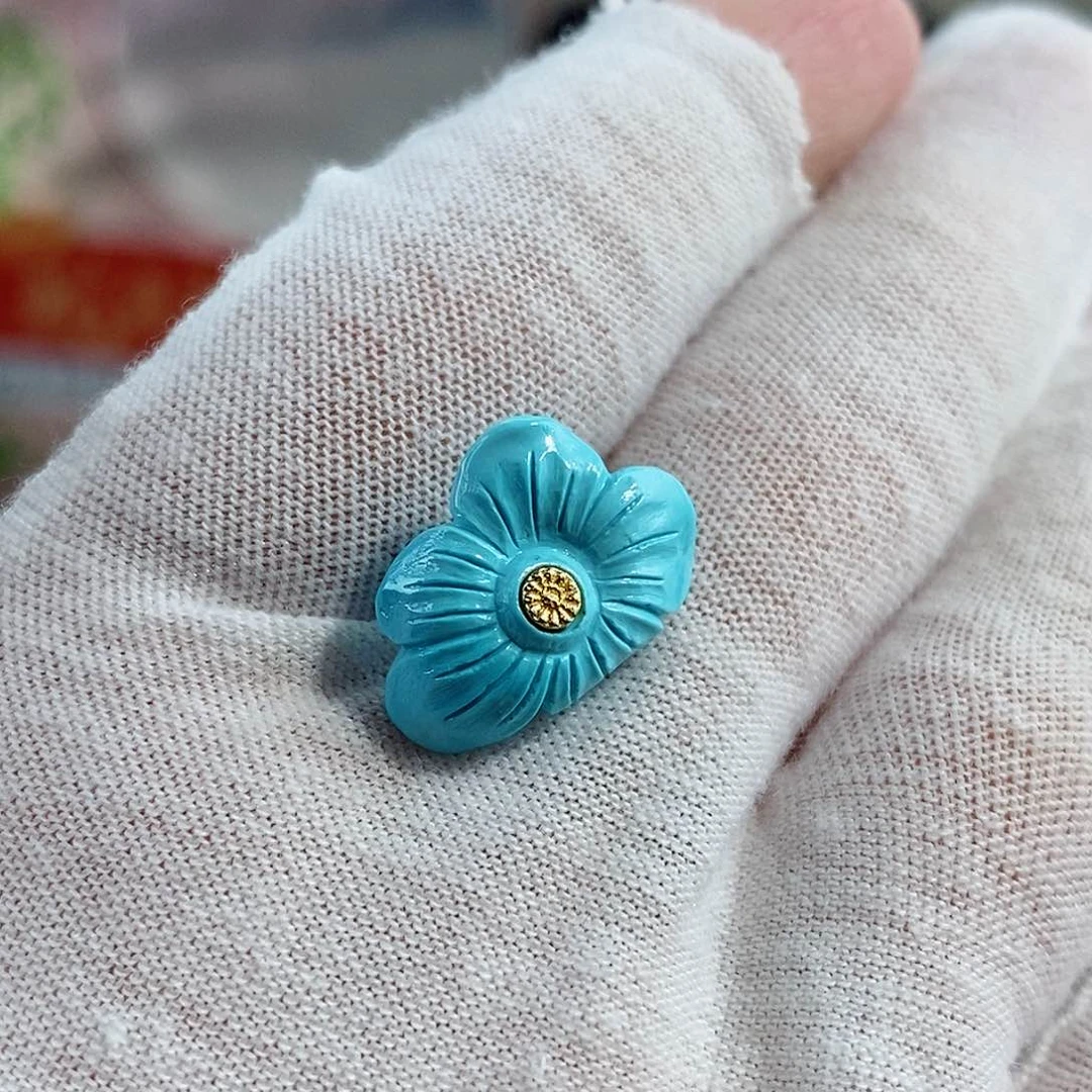 绿松石珠宝奇石未镶嵌