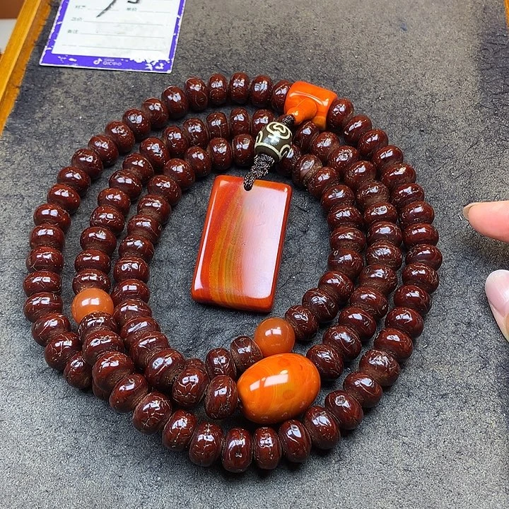 骁***军凤眼菩提吊坠脖挂