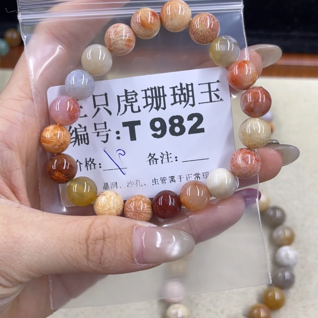 -****硅化珊瑚（珊瑚玉）h未镶嵌