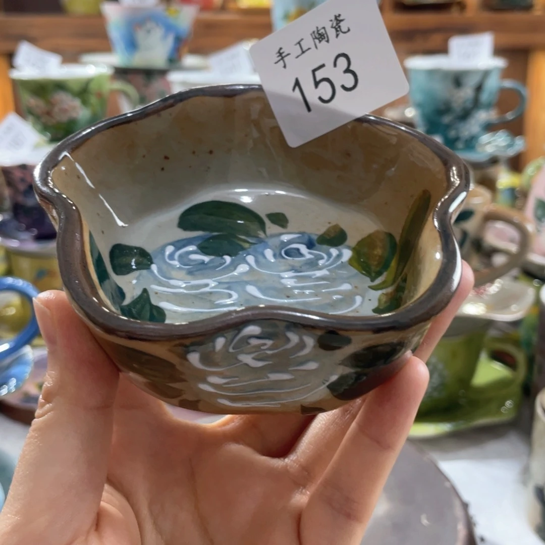 景德镇手工陶瓷碟153