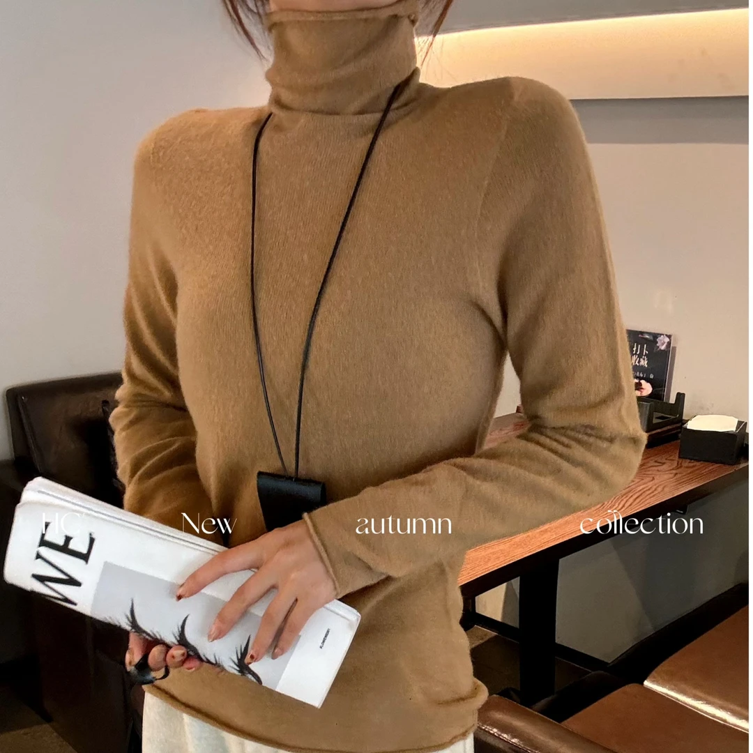 冬季通勤上班休闲百搭羊毛打底衫89969