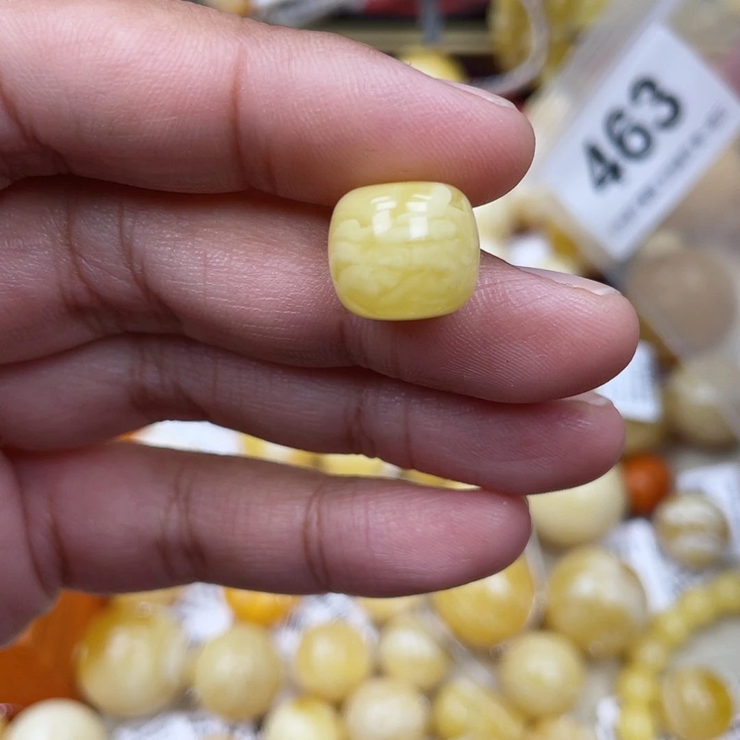 蜜蜡未镶嵌珠宝奇石粉13