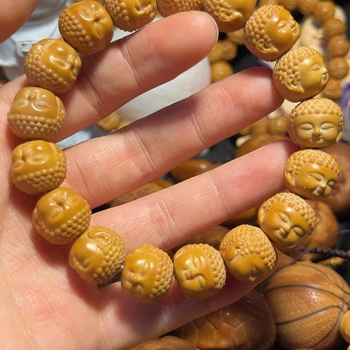 橄榄核手串/手链猴头1.45宝宝佛