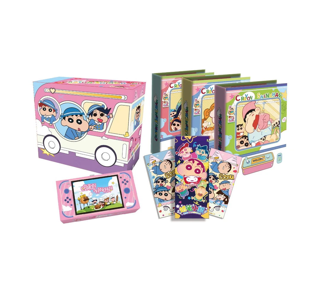 J【宠粉吃吃】七号文创 蜡笔小新第三弹  二创收藏卡牌盲盒吃吃