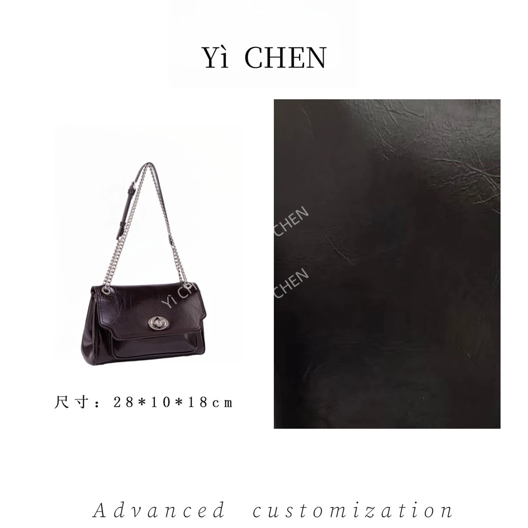 【Yì CHEN】QYX-98023-巧克力酱  简约时尚女士新款轻奢单肩斜跨包